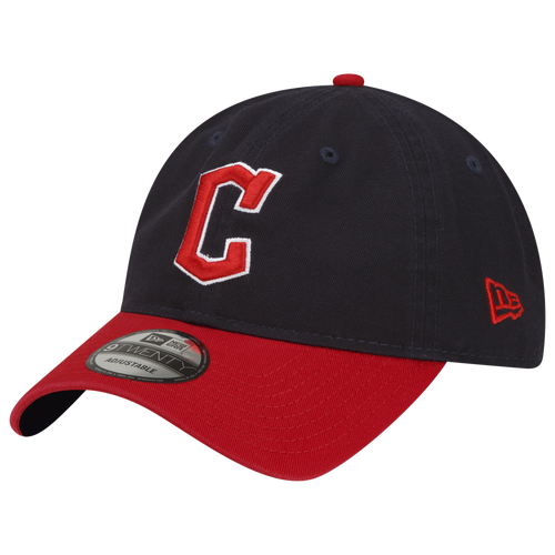 Shop New Era Mens Cleveland Guardians  Guardians The League 22 Otc Road Cap In Navy/white