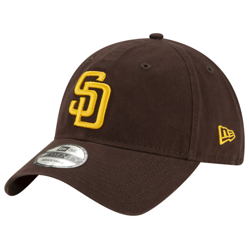 

New Era Mens San Diego Padres New Era Padres 2020 Game Cap - Mens Brown/White Size One Size