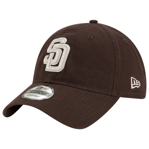 

New Era Mens San Diego Padres New Era Padres 2020 Alternate Cap - Mens White/Brown Size One Size