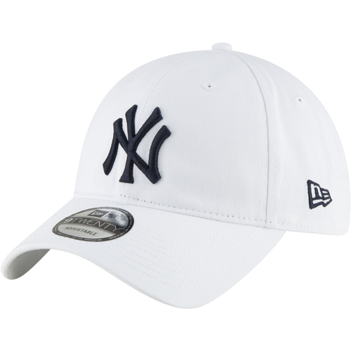 

New Era Mens New York Yankees New Era Yankees 9Twenty Core Classic Replica Cap - Mens White/Navy Size One Size