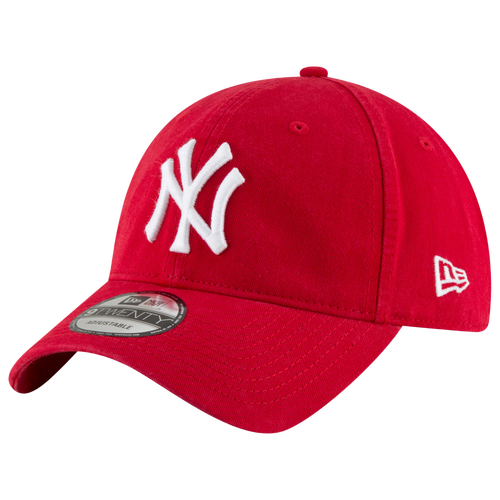 MENS - New Era Yankees Core Classic 920 Adjustable Cap - White/Red