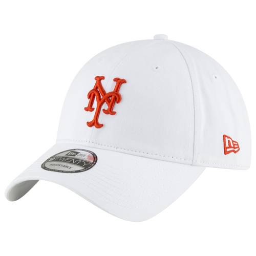 MENS - New Era Mets Core Classic - White/Orange