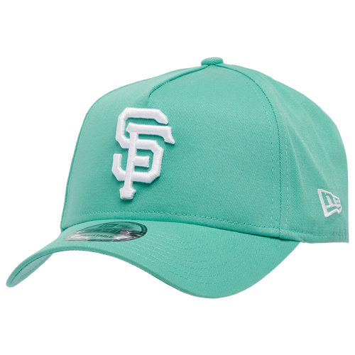 

New Era Mens San Francisco Giants New Era Giants A Frame Adjustable Cap - Mens Pastel Green/White Size One Size