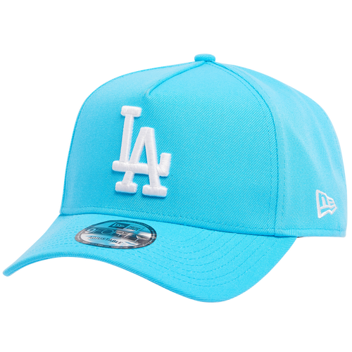 

New Era Mens Los Angeles Dodgers New Era Dodgers A Frame Adjustable Cap - Mens Neon Blue/White Size One Size