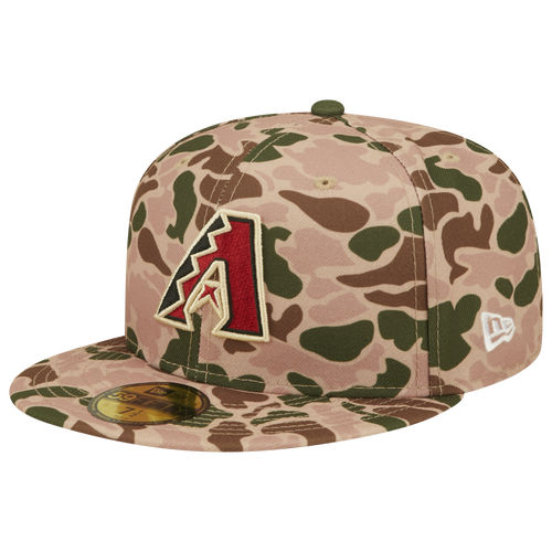

New Era Mens New Era Diamondbacks 5950 Duck Camo - Mens Multi Size 7