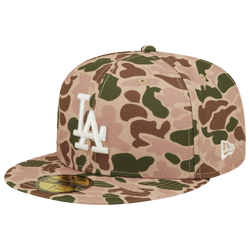 Men's - New Era Dodgers 59Fifty MLB Duck Camo Fit - Multi Color