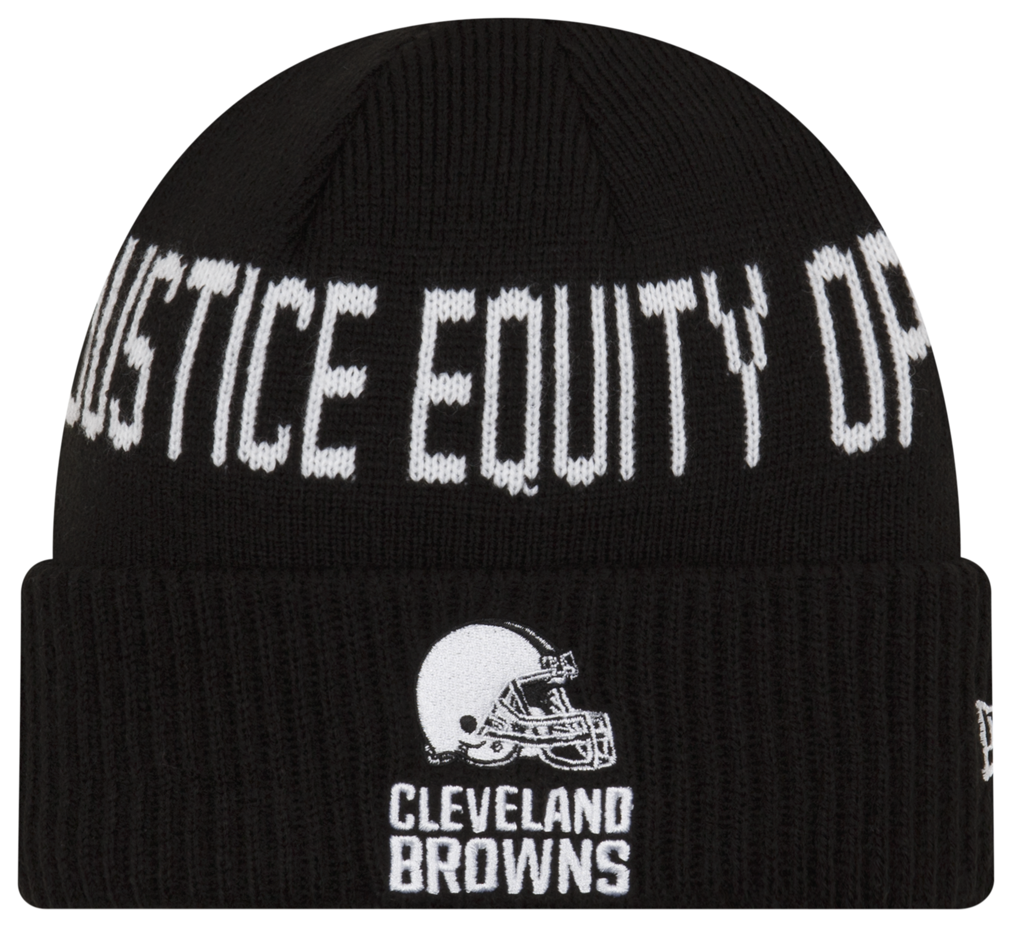 New Era Browns Social Justice Knit Beanie