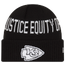 New Era Chiefs Social Justice Knit Cap - Men's Black/White