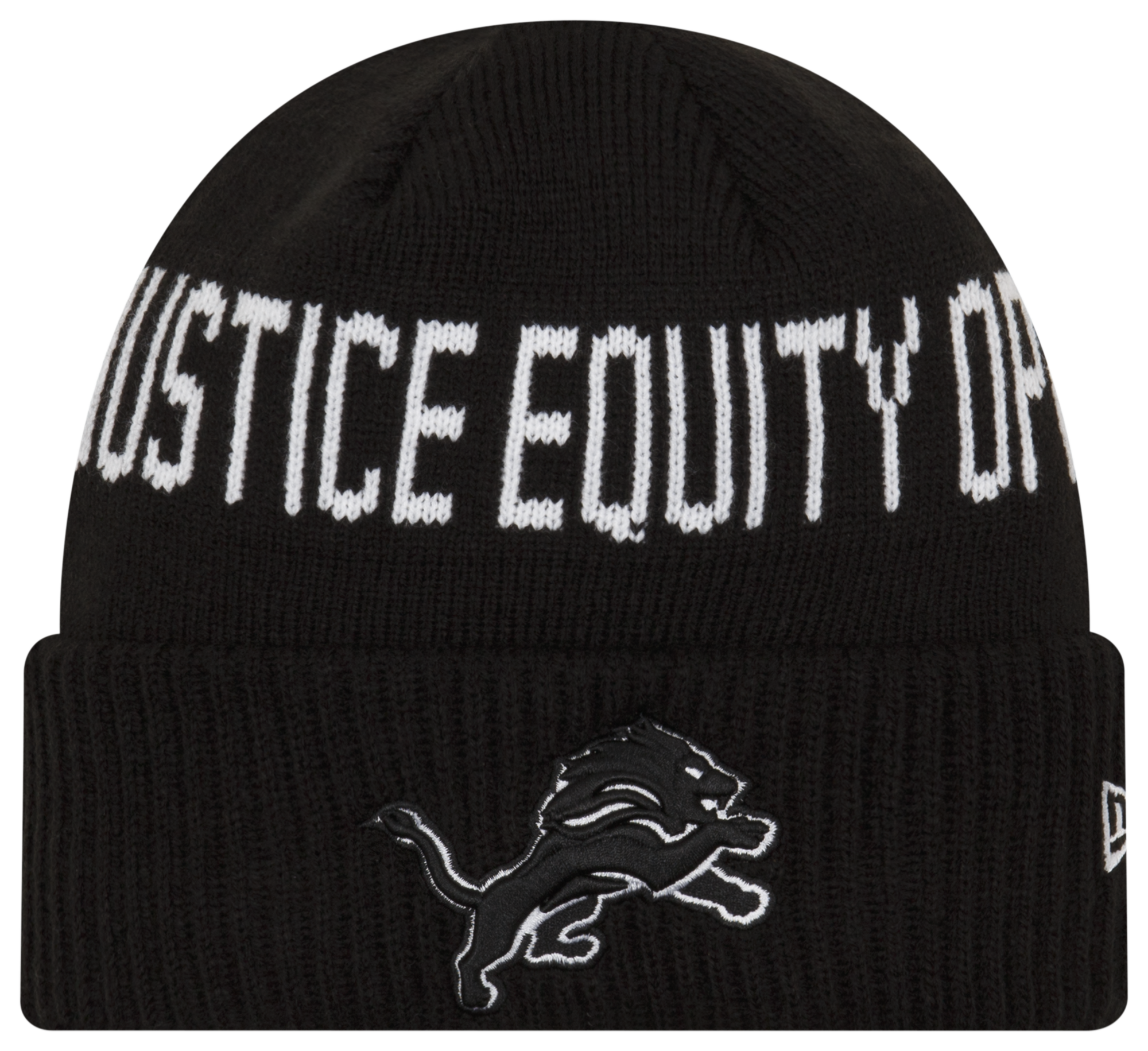 New Era Lions Social Justice Knit Beanie
