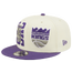 New Era Kings Draft Snapback Cap - Men's White/Purple