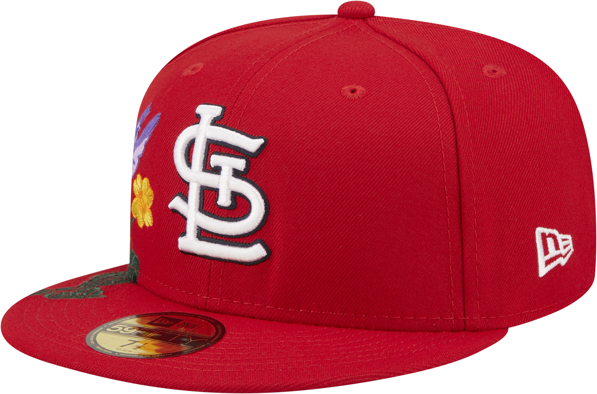 New Era Cardinals 59Fifty Blooming Floral Fitted Caps