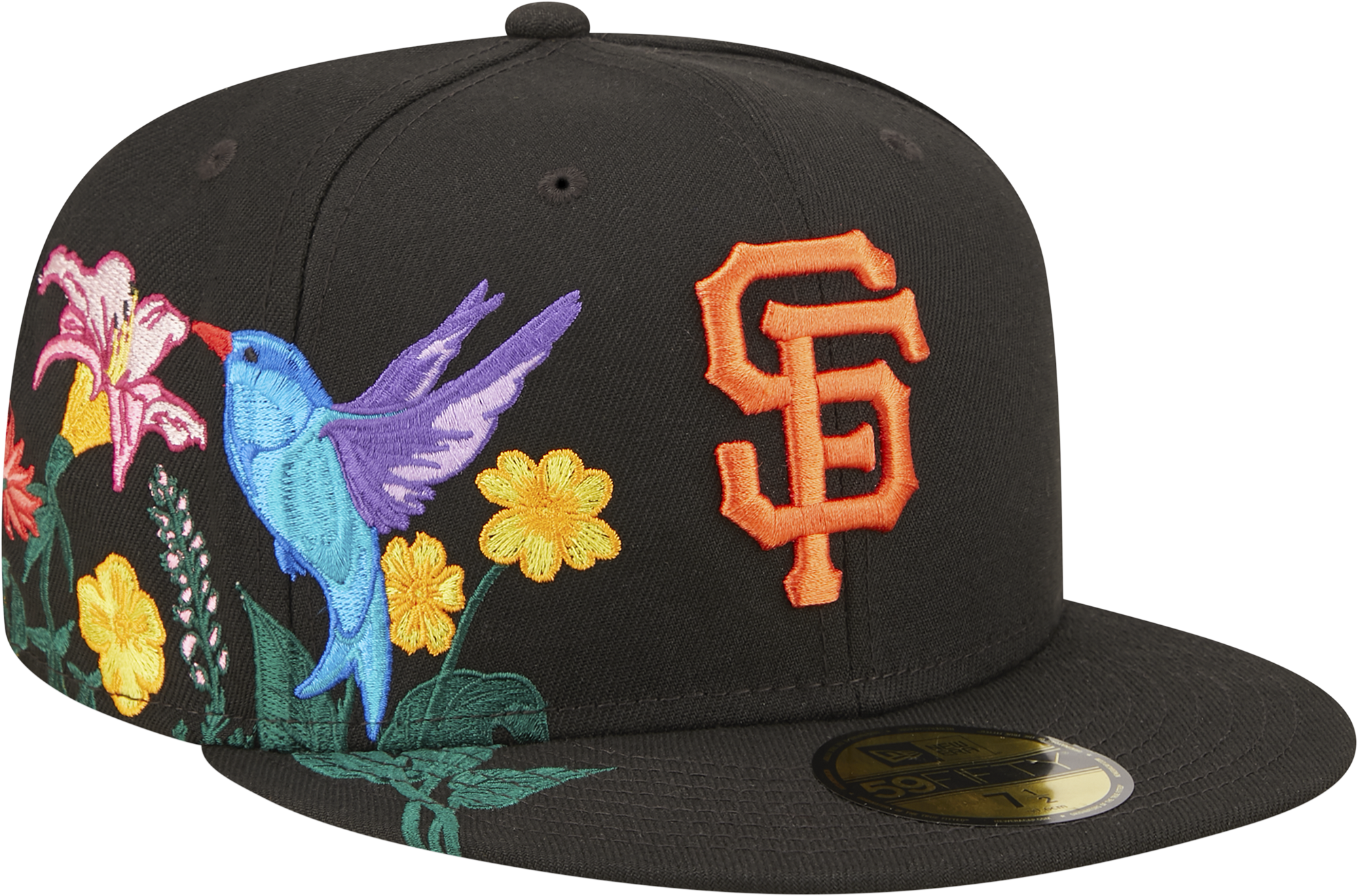 New Era Giants 59Fifty Blooming Floral Fitted Caps