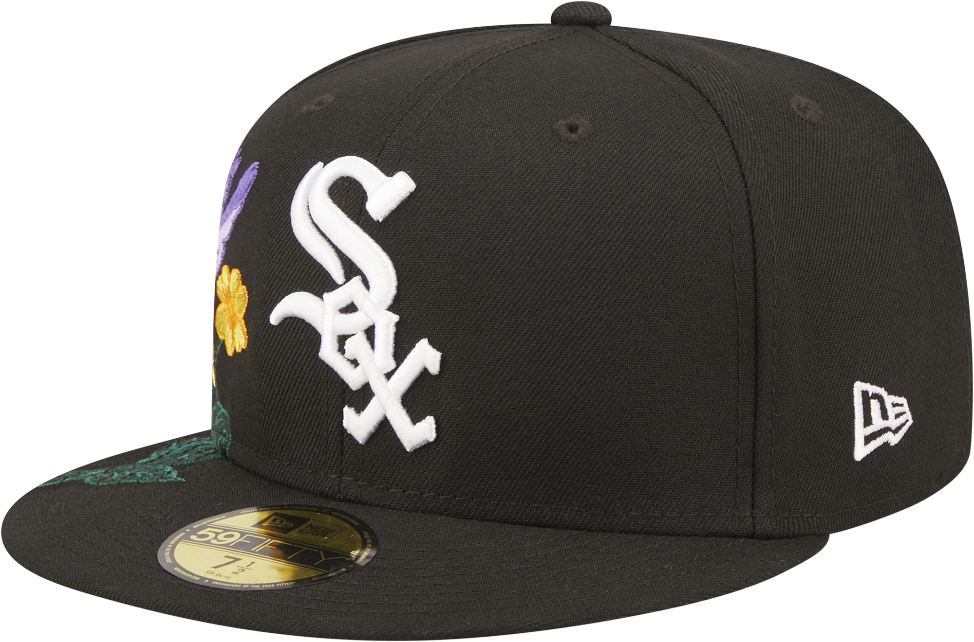 New Era White Sox 59Fifty Blooming Floral Fitted Caps - Men's