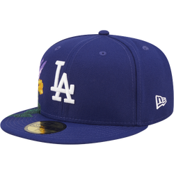 Men's - New Era Dodgers 59Fifty Blooming Floral Fitted Caps - Royal/Multi