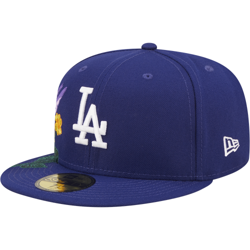 

New Era Mens Los Angeles Dodgers New Era Dodgers 59Fifty Blooming Floral Fitted Caps - Mens Royal/Multi Size 7