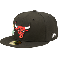 47 Adult Chicago Bulls Red Semi Trucker Adjustable Hat, Men's