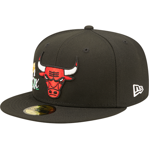 

New Era Mens Chicago Bulls New Era Bulls 59FIFTY NBA Crown Champs Cap - Mens Navy/White Size 7