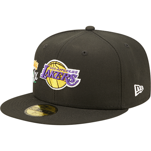 

New Era Mens Los Angeles Lakers New Era Lakers 59FIFTY Crown Champs Cap - Mens White/Navy Size 7