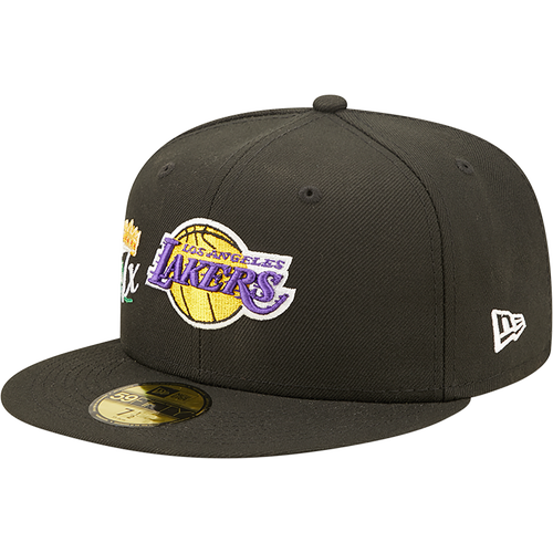 New Era Black Los Angeles Lakers 17x Nba Finals Champions Crown 59fifty ...