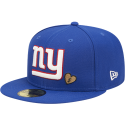 Men's - New Era Giants 59Fifty Team Heart - Blue/Blue