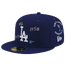 New Era 59FIFTY MLB Scribble Cap - Men's Blue/White