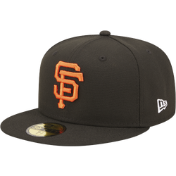 Men's - New Era Giants Cloud Icon 5950 - Brown/Orange