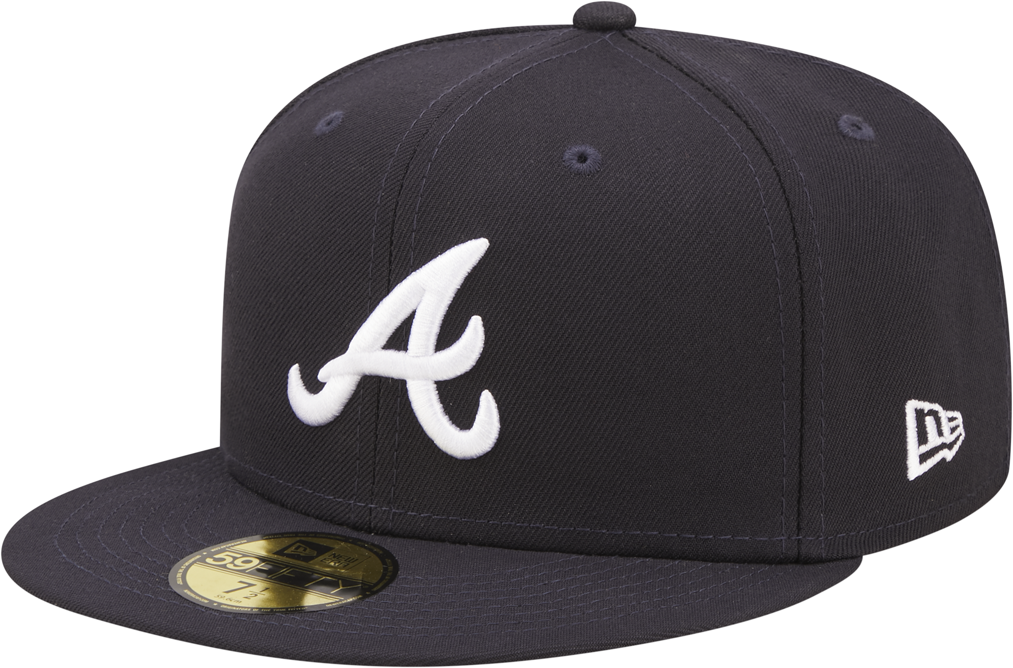 New Era Atlanta Braves MLB Cloud Navy 59FIFTY Fitted Cap