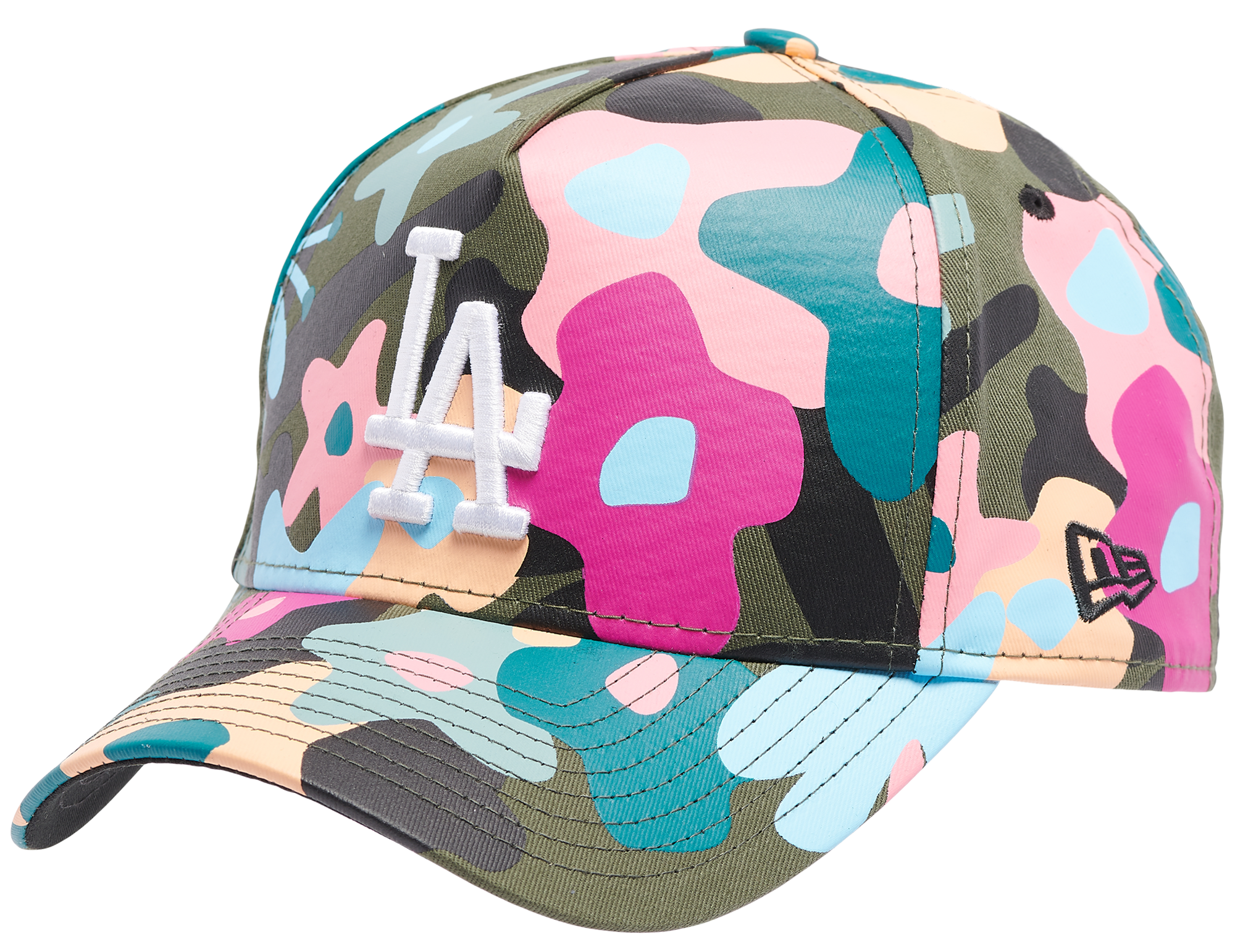 New Era Yankees A Frame Floral Trucker Cap