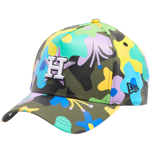 

Houston Astros New Era Astros AF Floral Adjustable Cap - Mens Tan/Multi Color Size One Size