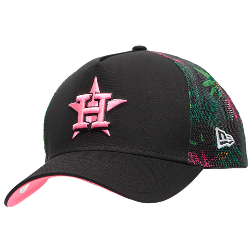 

San Francisco Giants New Era Giants AF Floral Print Trucker - Mens Black/Multi Color Size One Size