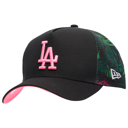 

Los Angeles Dodgers New Era Dodgers AF Floral Print Trucker - Mens Black/Multi Color Size One Size