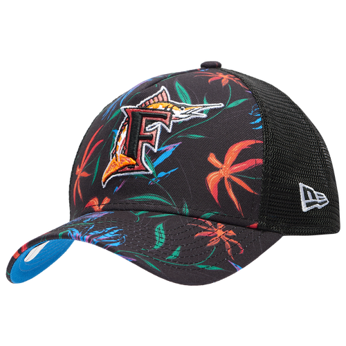 

Los Angeles Dodgers New Era Dodgers AF Floral Print Trucker - Mens Black/Multi Color Size One Size