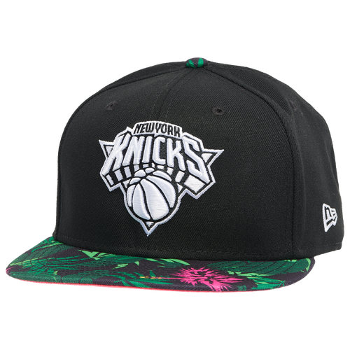 

New Era Mens Milwaukee Bucks New Era Knicks Floral Brim Snapback - Mens Black/Multi Color Size One Size
