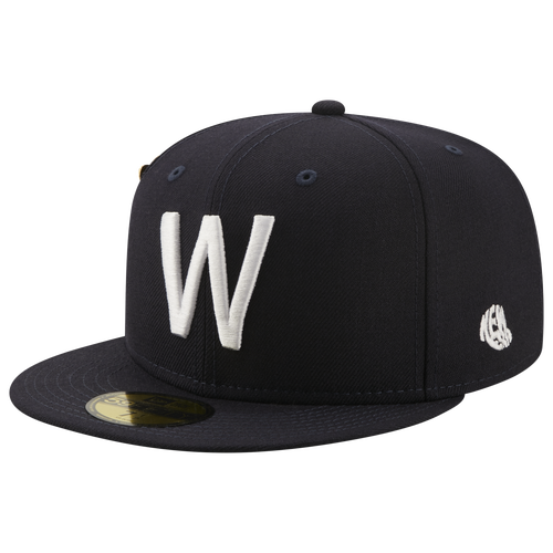 

New Era Mens Washington Nationals New Era Nationals 5950 Day 21 Side Patch Fitted Cap - Mens Navy/White Size 7