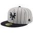 New Era Giants 5950 Day 21 Side Patch Fitted Cap - Men's White/Navy