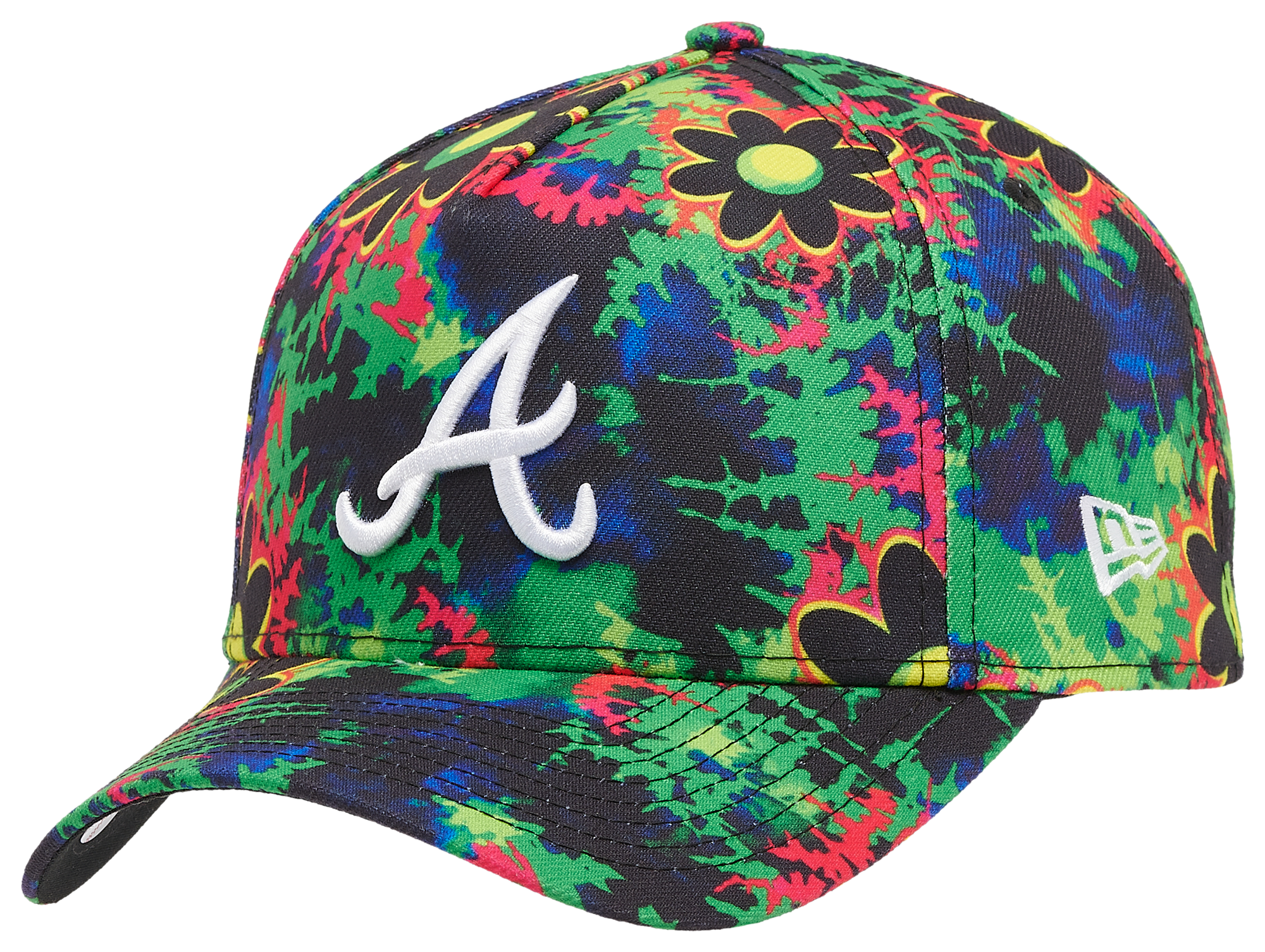 Atlanta Braves Vintage Floral 59FIFTY Cap