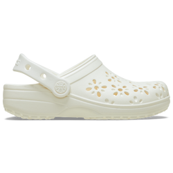 Pour femmes - Crocs Floral classique - Écru/Écru