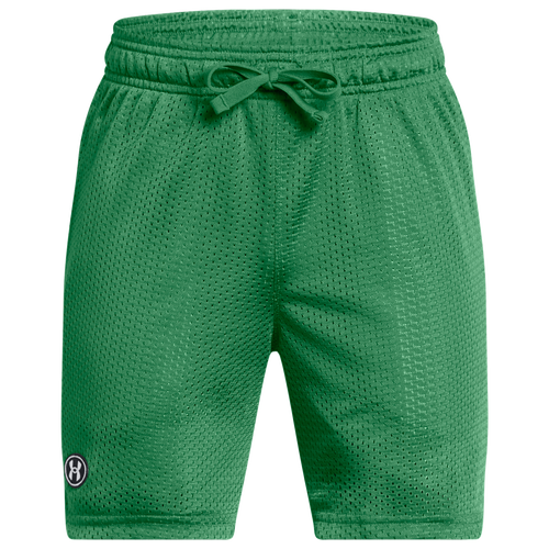 Under Armour Icon Mesh Short - Under Armour Team Kelly Green/White