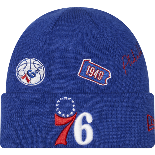 

New Era Mens New Era 76ers HP City ID Cap - Mens Blue/Red Size One Size