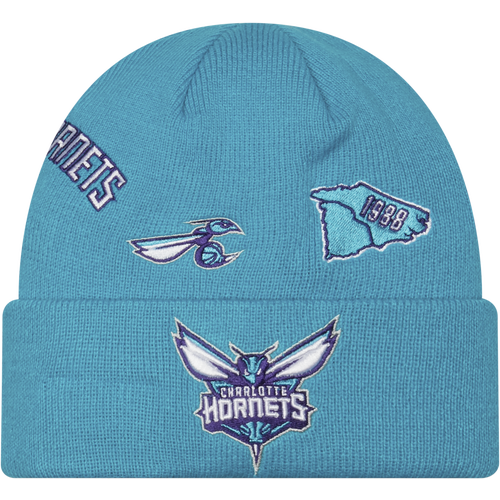 

New Era Mens Charlotte Hornets New Era Hornets HL City ID Cap - Mens Teal/Purple Size One Size