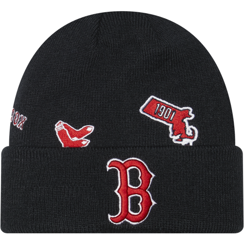 

New Era Mens New Era Red Sox HL City ID Cap - Mens White/Navy Size One Size