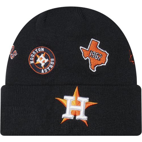 

New Era Mens Houston Astros New Era Astros HL City ID Cap - Mens Navy/Orange Size One Size