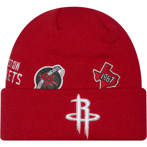 

New Era Mens Houston Rockets New Era Rockets HL City ID Cap - Mens Red/Black Size One Size