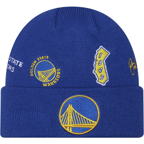 

New Era Mens Golden State Warriors New Era Warriors HL City ID Cap - Mens Blue/Yellow Size One Size