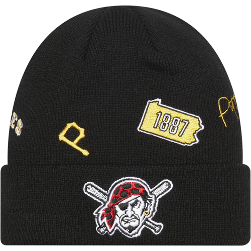 

New Era Mens Pittsburgh Pirates New Era Pirates HL City ID Cap - Mens Black/Yellow Size One Size