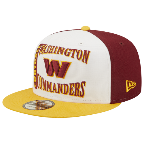 

New Era Mens Washington Redskins New Era Redskins Retro Trucker Snapback - Mens White/Maroon Size One Size