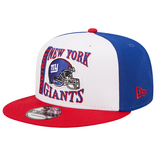 

New Era Mens New York Giants New Era Giants Retro Trucker Snapback - Mens White/Blue Size One Size
