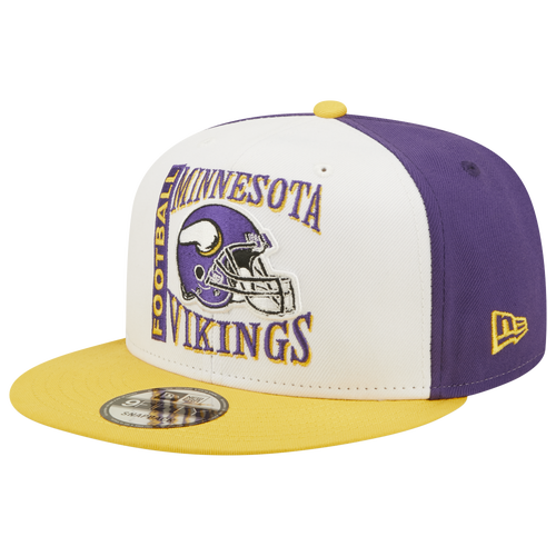 

New Era Mens Los Angeles Chargers New Era Cardinals Retro Trucker Snapback - Mens White/Purple Size One Size