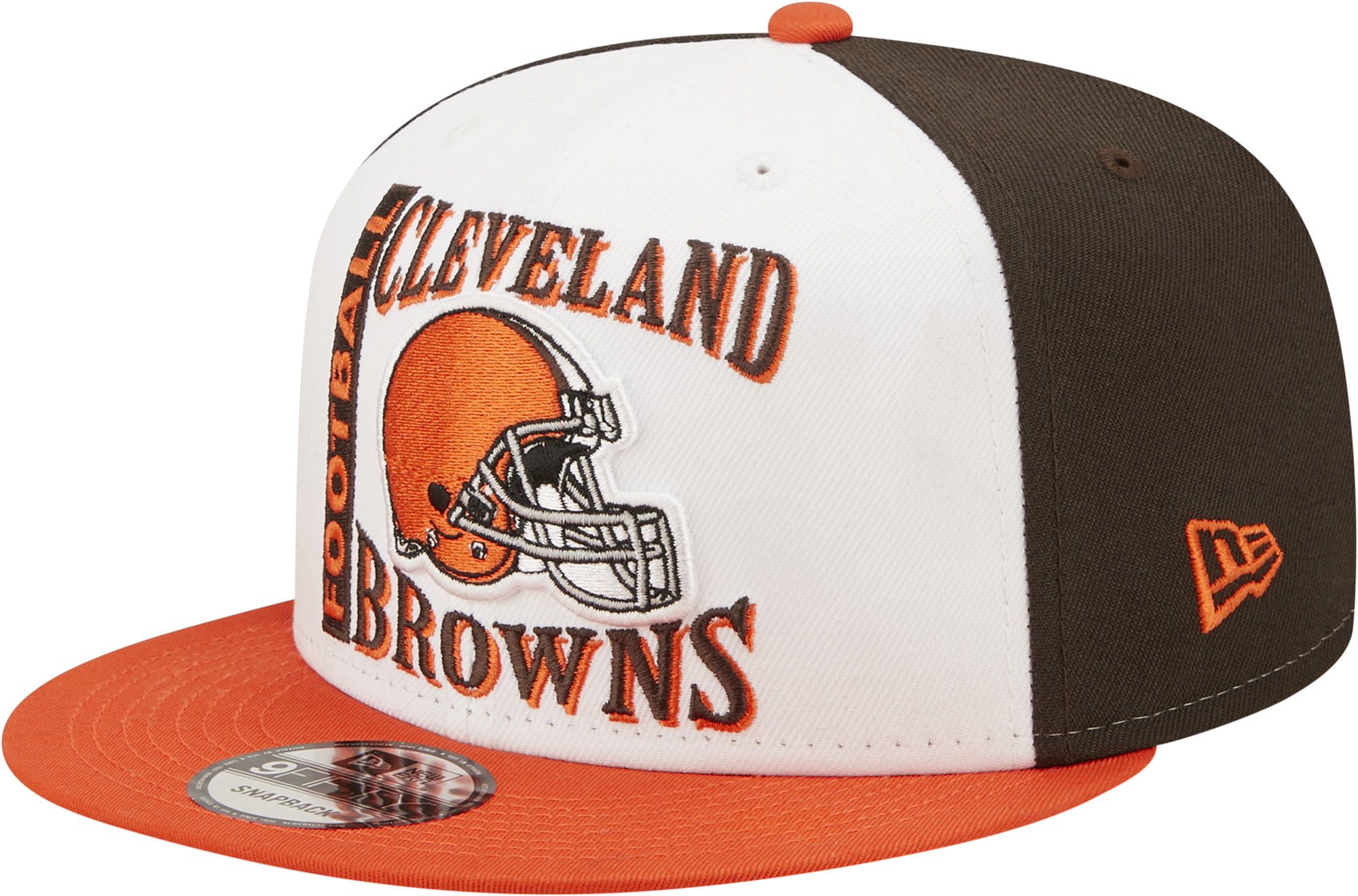 New Era Men's New Era Black Cleveland Browns Illumination Golfer Snapback  Trucker Hat