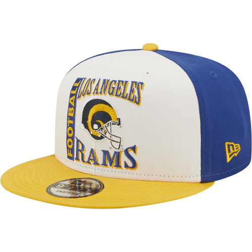 

New Era Mens Los Angeles Rams New Era Rams Retro Trucker Snapback - Mens White/Blue Size One Size